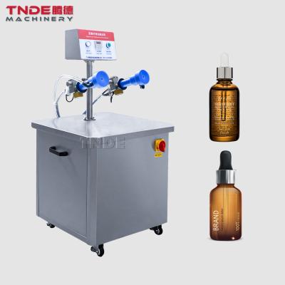 China Avoid secondary pollution and eliminate static electricity by TDC-02 Plastic Bottle Anion Purification Dust Collector Glass Bottle Semi-automatic Dedusting Machine for sale