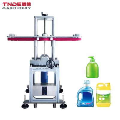 China TDJ-01 Food Factory Flange Bottle Carrier Belt Transfer Bottomless Bottomless Side Belt Conveyor for sale