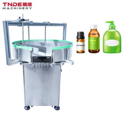 China Medical ; cosmetics; hot sale Plastic/PP/PE/PET biological bottle collection table unscrambler sorter machine for sale