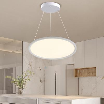 China Modern Indoor Living Room 25w 32w 36w 42w 50w 60w 70w 80w Hotel Style Round Outdoor Mounted Acrylic Hanging Led Ceiling Light for sale