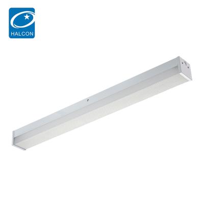 China Modern Modern Hanging Indoor Hotel 18w 25w 36w 45w Smd Style Stainless Steel Office Led Linear Pendant Light for sale