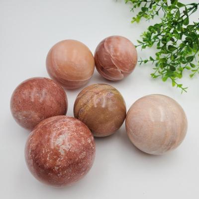 China Europe whosale high quality red aventurine healing feng shui crystal balls reiki quartz sphere for decoration home reiki for sale