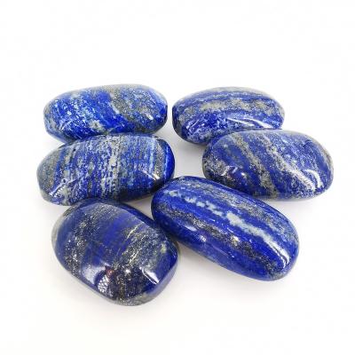 China China whosale high quality lapis lazuli Crystal Quartz Palm Stone palm stone for healing for sale