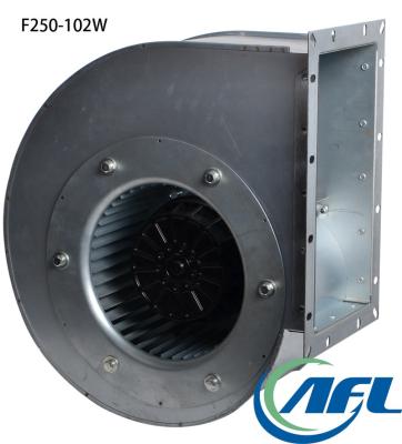 China Forward Hotels AFL 250mm 220/230V 380/400V AC Centrifugal Fans Frameless Fan With Frame for sale