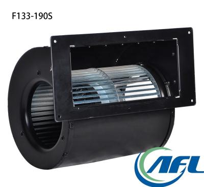 China Hotels AFL 133mm AC 220/230V Forward Centrifugal Fans Frameless Dual Intake Fan With Frame for sale