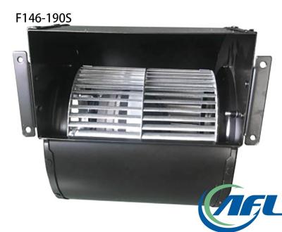 China Hotels AFL 146mm AC 220/230V Forward Centrifugal Fans Frameless Dual Intake Fan With Frame for sale