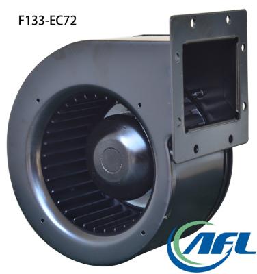 China Hotels AFL 133mm Forward AC 220V EC Centrifuge Fans Speed ​​Control Fan With Frame for sale