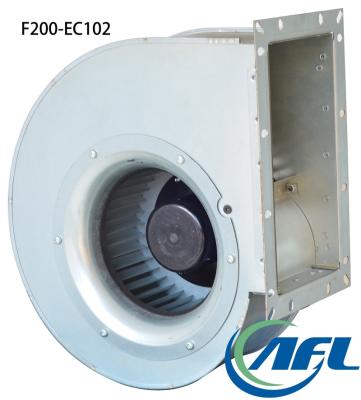 China Hotels AFL 220mm Forward AC 220V EC Centrifuge Fans Speed ​​Control Fan With Frame for sale