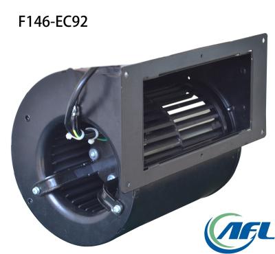 China Hotels AFL 146mm AC 220V EC Fans Forward Centrifugal Speed ​​Control Dual Inlet Blower With Frame for sale