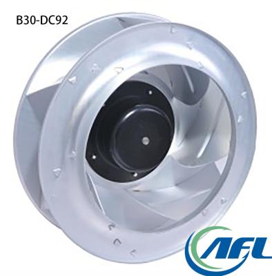 China Hotels AFL 310mm 24V 48V 310V DC Rear Centrifugal Fans Frameless Speed ​​Control Fan for sale