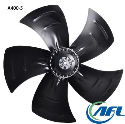 China Hotels AFL 400mm 220V/230V 380V/400V AC Axial Fans With One Net Rotor Motor And Configurable Wind Guide Panel External Fan for sale