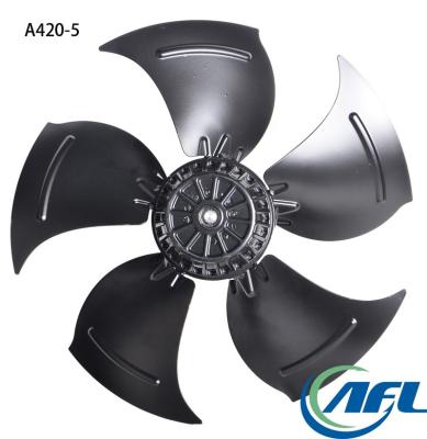 China Hotels AFL 420mm 220V/230V 380V/400V AC Axial Fans With One Net Rotor Motor And Configurable Wind Guide Panel External Fan for sale