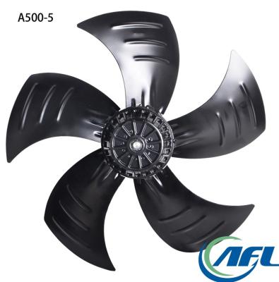 China Hotels AFL 500mm 220V/230V 380V/400V AC Axial Fans With One Net Rotor Motor And Configurable Wind Guide Panel External Fan for sale