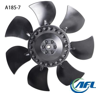 China Hotels AFL 185mm AC 220V/230V/380V/400V Axial Fans With One External Net Rotor Motor Fan And Configurable Wind Guide Panel for sale