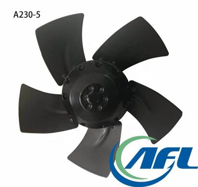 China Hotels AFL 230mm AC 380V/400V Axial Fans With One Net Rotor Motor And Configurable Wind Guide Panel External Fan for sale