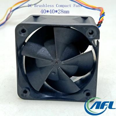 China Other AFL 40*40*28mm DC 12V/24V 4028 Brushless Compact Waterproof Cooling Ultrafast Fans for sale