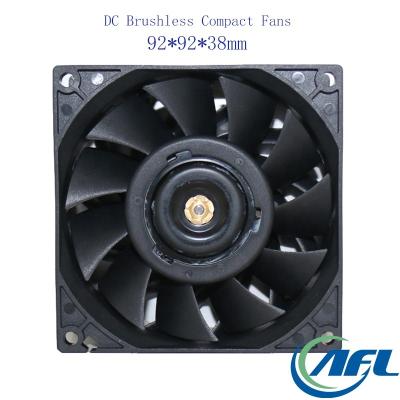 China Other AFL 92*92*38mm DC 12V/24V/48V 9238 Brushless Compact Waterproof Cooling Ultrafast Fans for sale