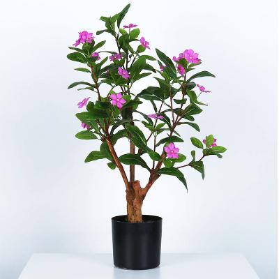 China Contemporary Home Gardening Artificial Trees Bonsai Plants For Outdoor Decoration Home Garden Artificial Flower Tree for sale