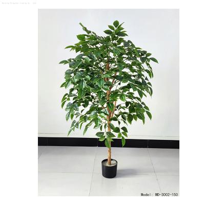 China Art Decor High Quality Artificial Tree in Pot Happiness Tree Artificial Tree in Greenery Artificial Indoor Plant with Pot for sale