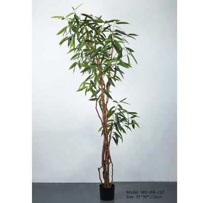 China Art Decor China Factory Sales simulation artificial banyan trees silk green plant ficus tree for indoor outdoor decorative for sale