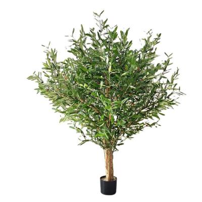 China Art Decor China factory olive tree bonsai tree real touch artificial ornamental plastic simulation for sale