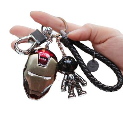 China Wholesale Durable Iron Cute Man Astronaut Boy Gift Trinket Key Chain Car Metal Key Chain for sale