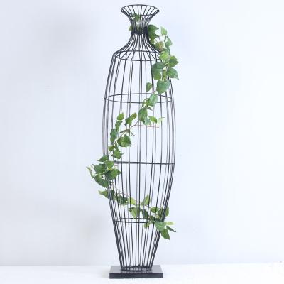 China Beautiful Colorful Artificial Green Ivy Hanging Plant Vine Wall Branches and Leaves Wall Silk Plastic Artificial Hanging Plants for sale