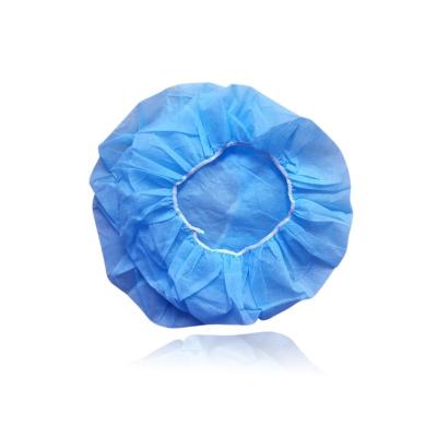 China Fast Shipping Hot Selling Nonwoven Fabric Disposable Nonwoven PP Hack Medical Cap Buffy Caps for sale