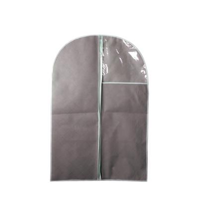 China Dustproof Bag Travel Dustproof Clothing Zipper Handle Non Woven Fabric Coat Suit Dress Cover Universal for sale