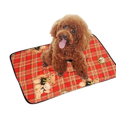 China New Arrival Classic Cute Pet Cooling Dog Cat Cage Protection Mat Soft Sponge Polyester Travel Cooling Mat for sale