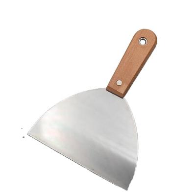 China Various Sizes Putty Knife Scrapers Spackle Knife Joint Metal Scraper Tool For Drywall Plaster Finishing Tools for sale