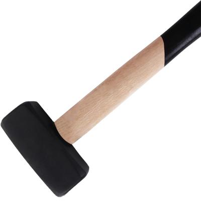 China Machinist Hammer Wood Handle Carbon Steel Black Head Sled Stoning Heavy Hammer for sale