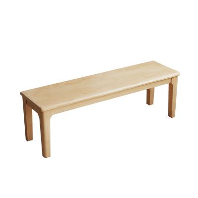 China Modern YMSC Wooden Bench Modern Design Household Stool Living Room Furniture for sale