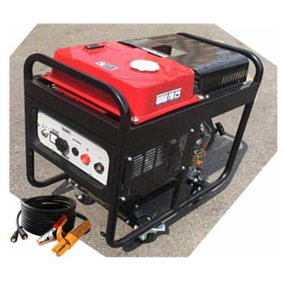 China Building Material Shops 10kw Gasoline Engine Machine Metal Arc MIG Welder CAT 200A 250A 300A 350Amp Manual Gasoline Welding Generator for sale