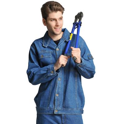 China China Manufacture Eco - Friendly Professional Denim Coveralls Suit Outdoor Workwear Manufacturer for sale