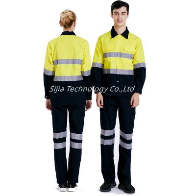 China Wholesale Comfy/Breathable/Durable/Anti-wrinkle Overalls Hi Vis Workwear Coverall Mechanic Construction Oil Gas Safety Coverall for sale