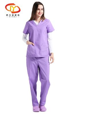 China Widely Used Superior Quality Eco - Friendly Medical Scrubs Sets Medical Clinic Scrubs Nursing Uniform For Hospital for sale