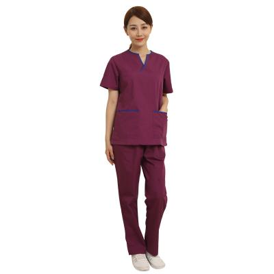 China Wholesale Custom High Quality Eco-friendly Doctors and Nurses Female Scrub Nursing Uniform Sets Medical Women Scrub Suit for sale