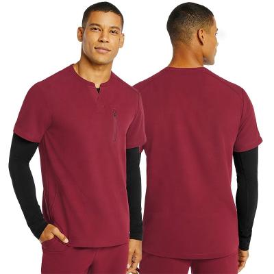 China Eco-Friendly Medical Scrubs Sets Nursing Uniforms Hospital Uniforms Logo Scrubs Suit Custom Made For Women And Men for sale