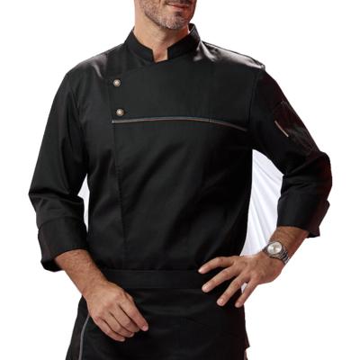 China Factory Anti-Pilling Factory Chef Uniform Hotel Kitchen Chef Restaurant Uniform Executive Chef Uniform Top Quality for sale