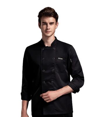 China Anti-Pilling 2022 Hot Selling Long Sleeve Chef Coats Jackets / 2022 New Model Lightweight Best Chef Jackets For Men for sale