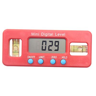 China New Type 100mm Highly Accurate Plastic Red Inclinometer 79-384A for sale