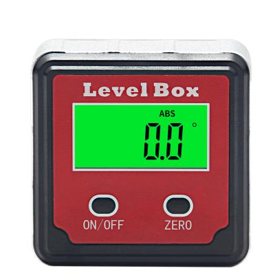 China Best Selling Goods Using Two-Button Digital Display Plastic Black Red Inclinometer 79-184A for sale