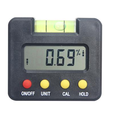 China Hot Sale Good Quality Magnetic Bottom Black Four-Button Horizontal Inclinometer 79-284A for sale