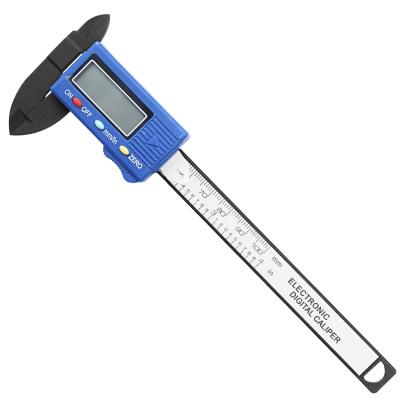 China Durable Using Low Price Blue Plastic Digital Calipers Mechanical Tools 03-104C for sale