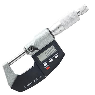 China Latest Design Premium Quality Digital Display Dark Blue Micrometer With 61-253 Scale for sale