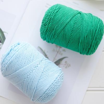 China Anti-pilling Crochet Rainbow Acrylic Blended Knitting Cotton Yarn for sale