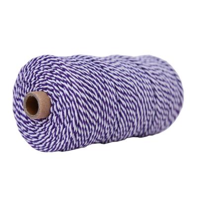 China 1.5mm/1000M Sustainable Macrame Cotton Cord Hand Knitting Rope for sale