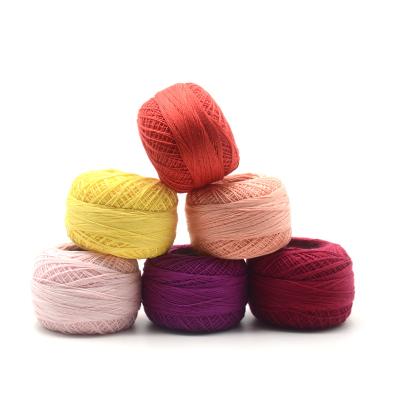 China High Quality Sustainable Baby Knitting Clothes Crochet Lace Cotton Yarns for sale