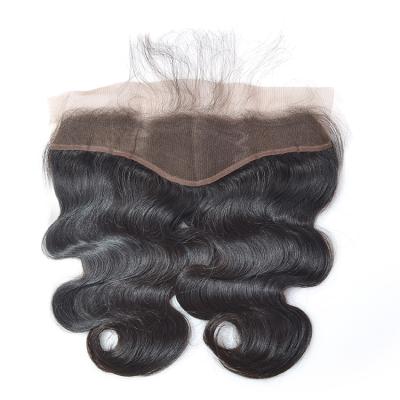 China Body Wave Raw Thin Skin Virgin Indian Hair Frontal Closure,Silk Two Tone Lace Closure Short Piece,2x6 Lace Closure Remy Hair With Closure for sale